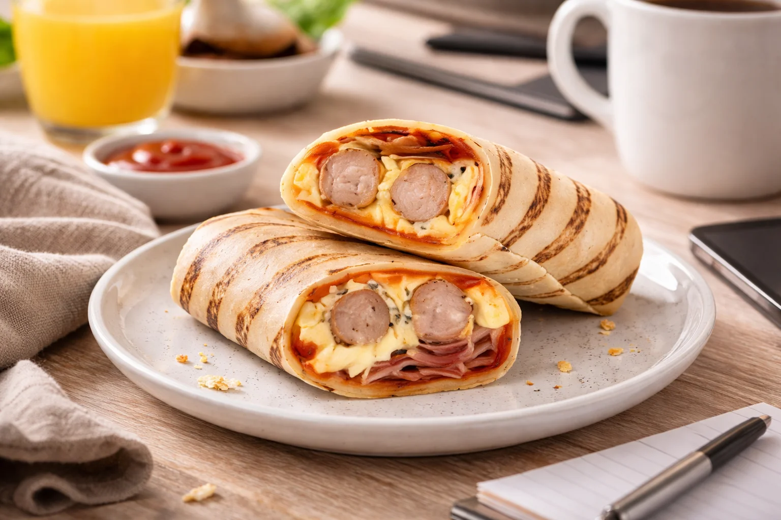All Day Breakfast Wrap