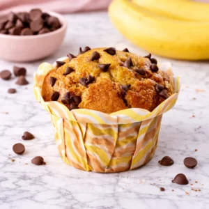 Banana & Chocolate Muffin