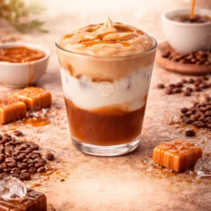 Caramel Iced Whipped Latte
