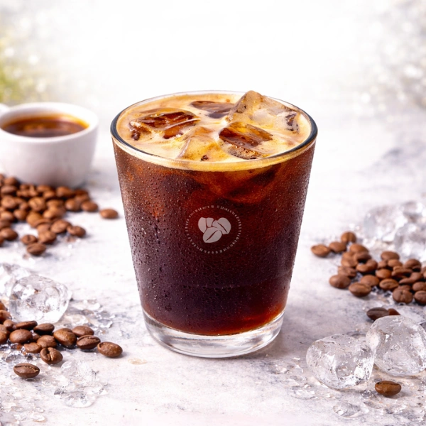 Iced Americano (white)