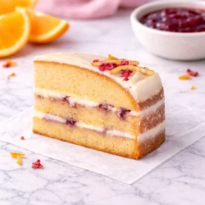 Orange & Raspberry Victoria Sponge