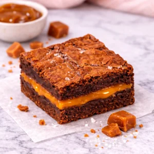 Salted Caramel Brownie