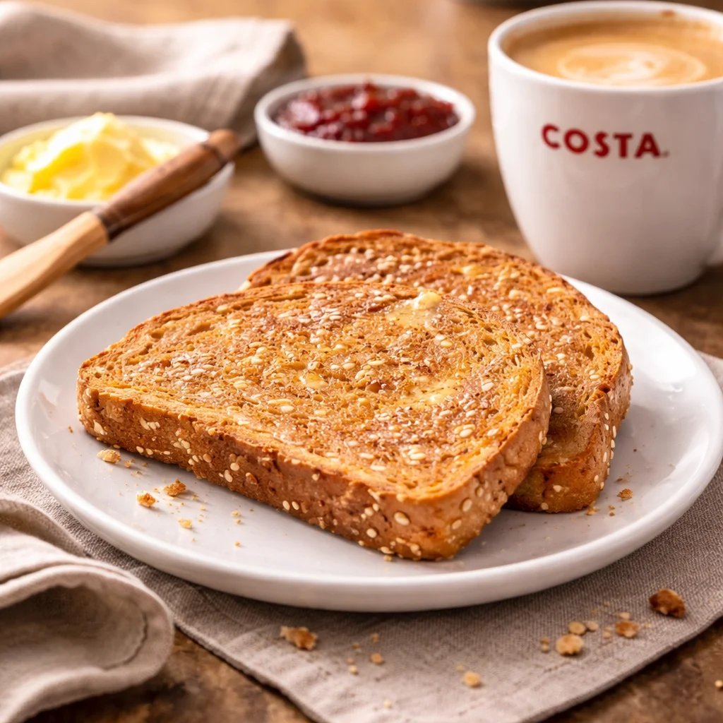 Seeded Brown Toast (V)