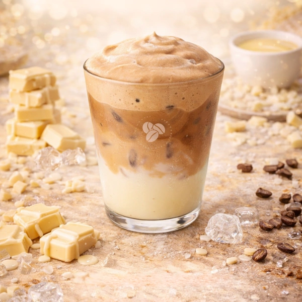White Chocolate Iced Whipped Latte