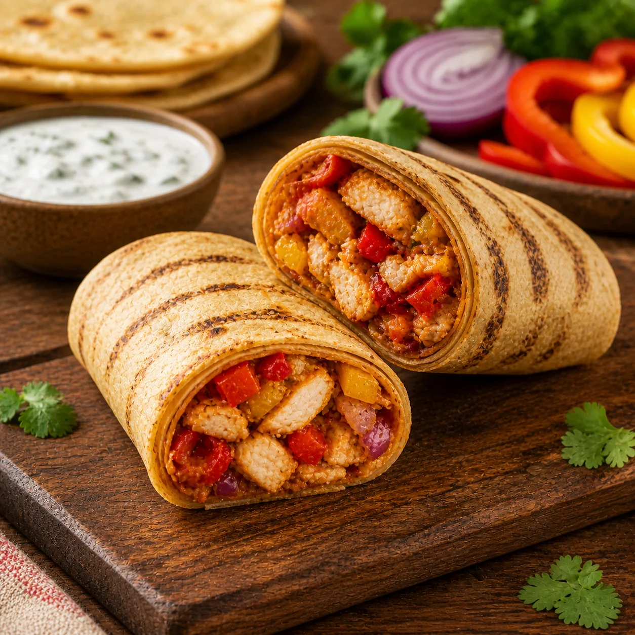 Chicken Fajita Wrap